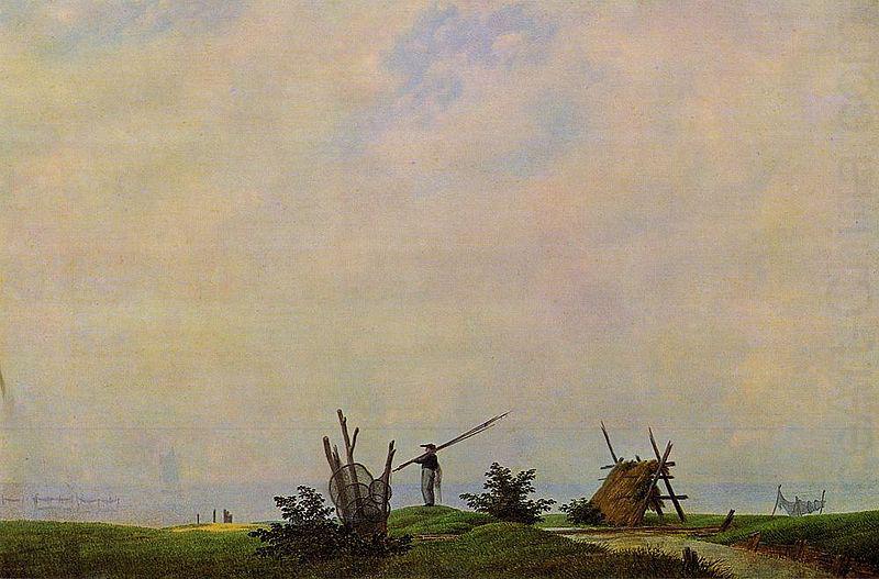 Meeresstrand mit Fischer, Caspar David Friedrich